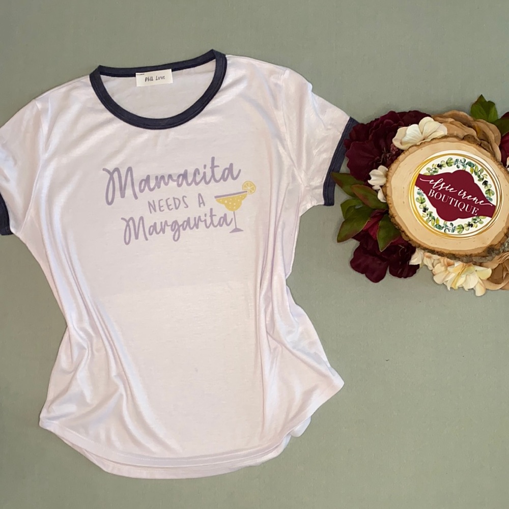 Mamacita Needs A Margarita Graphic Tee